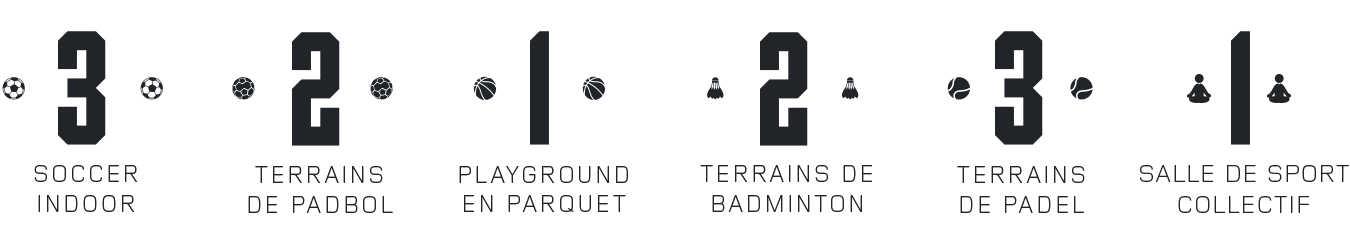 nos tarifs foot padel badminton basket padbol